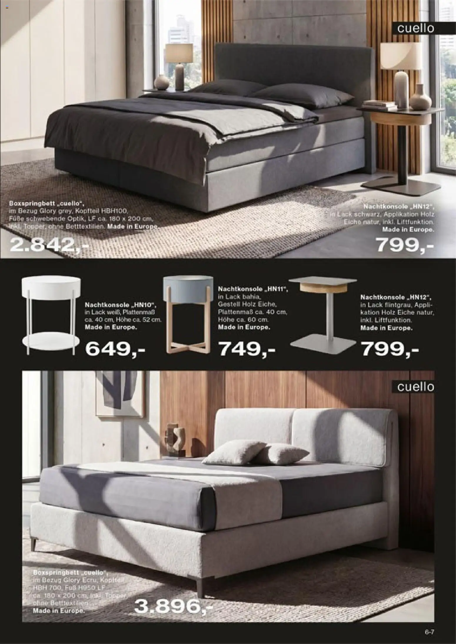 Vorschau von dem Prospekt des Geschäftes Porta!, gültig ab dem 27.10.2026 - Boxspringbett