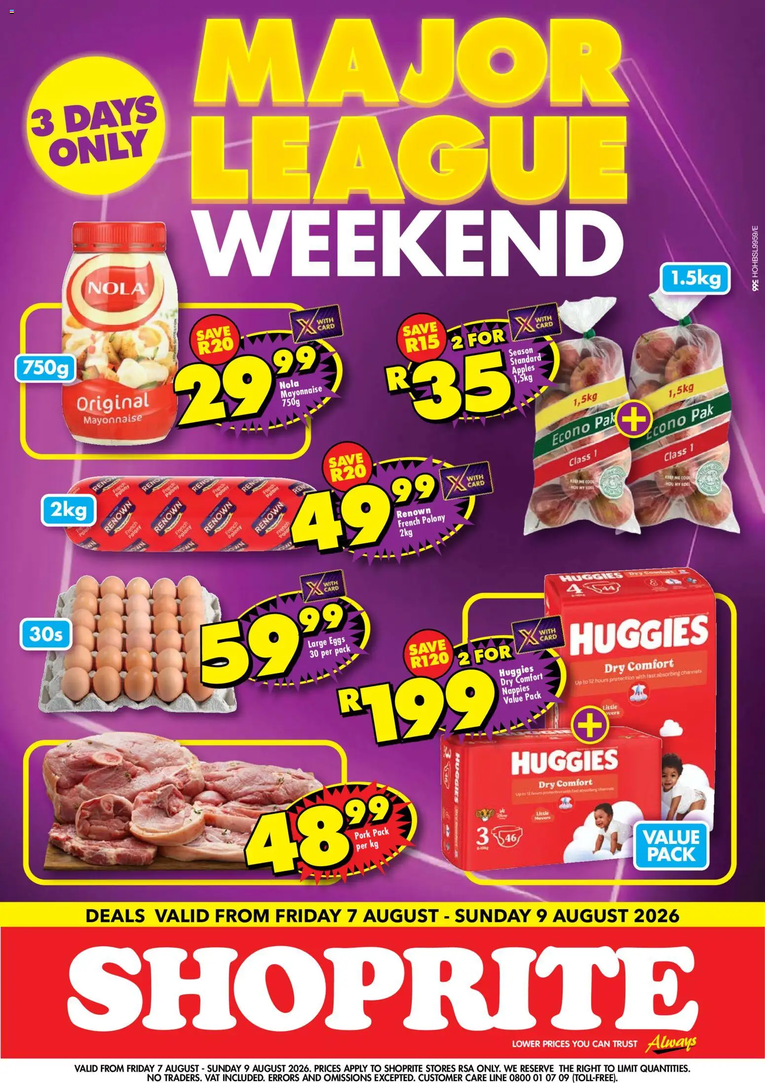 Preview of Shoprite flyer valid from 07/08/2026