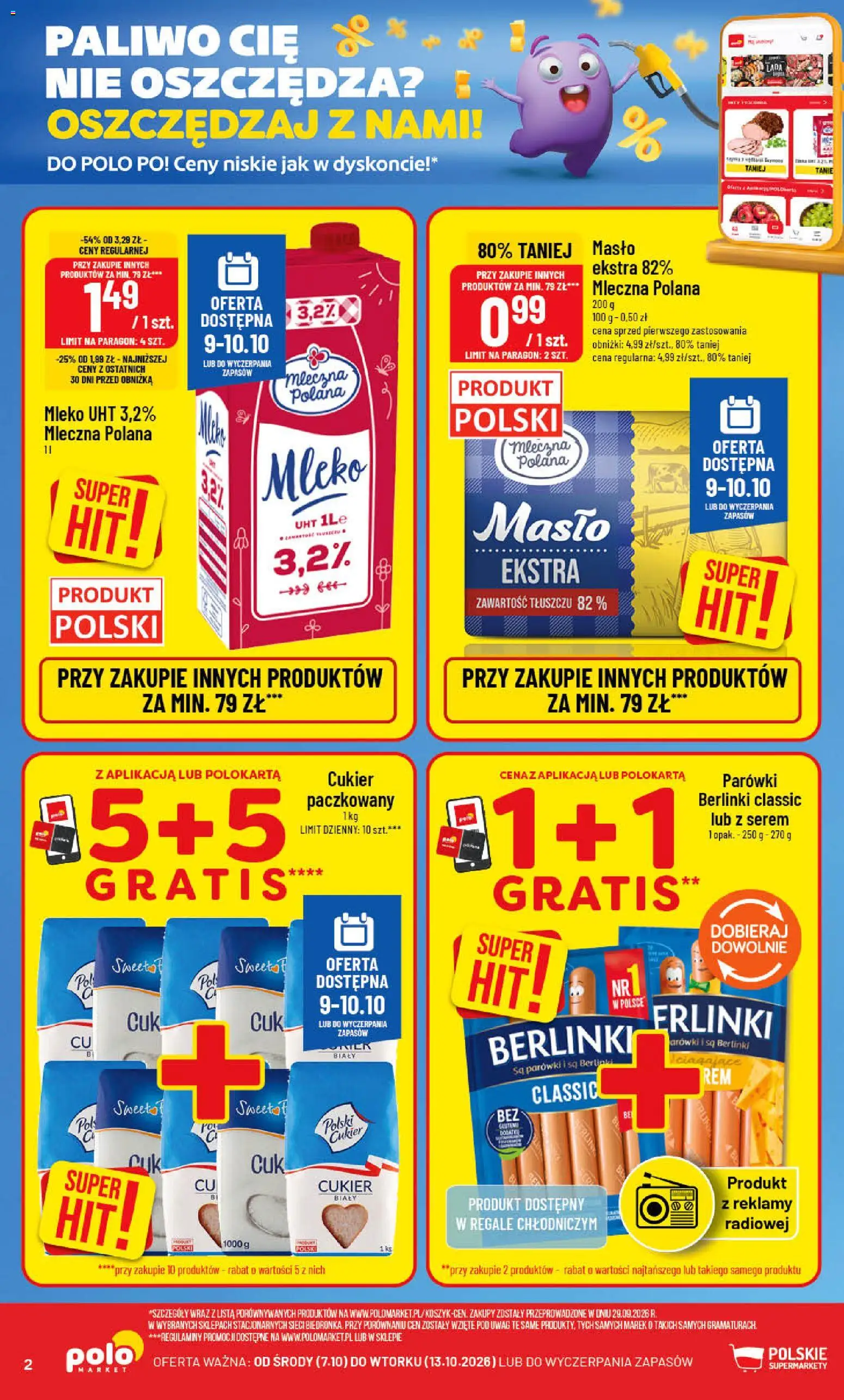 Pogląd gazetki "POLOmarket gazetka" ze sklepu POLOmarket ważnej od 07.10.2026