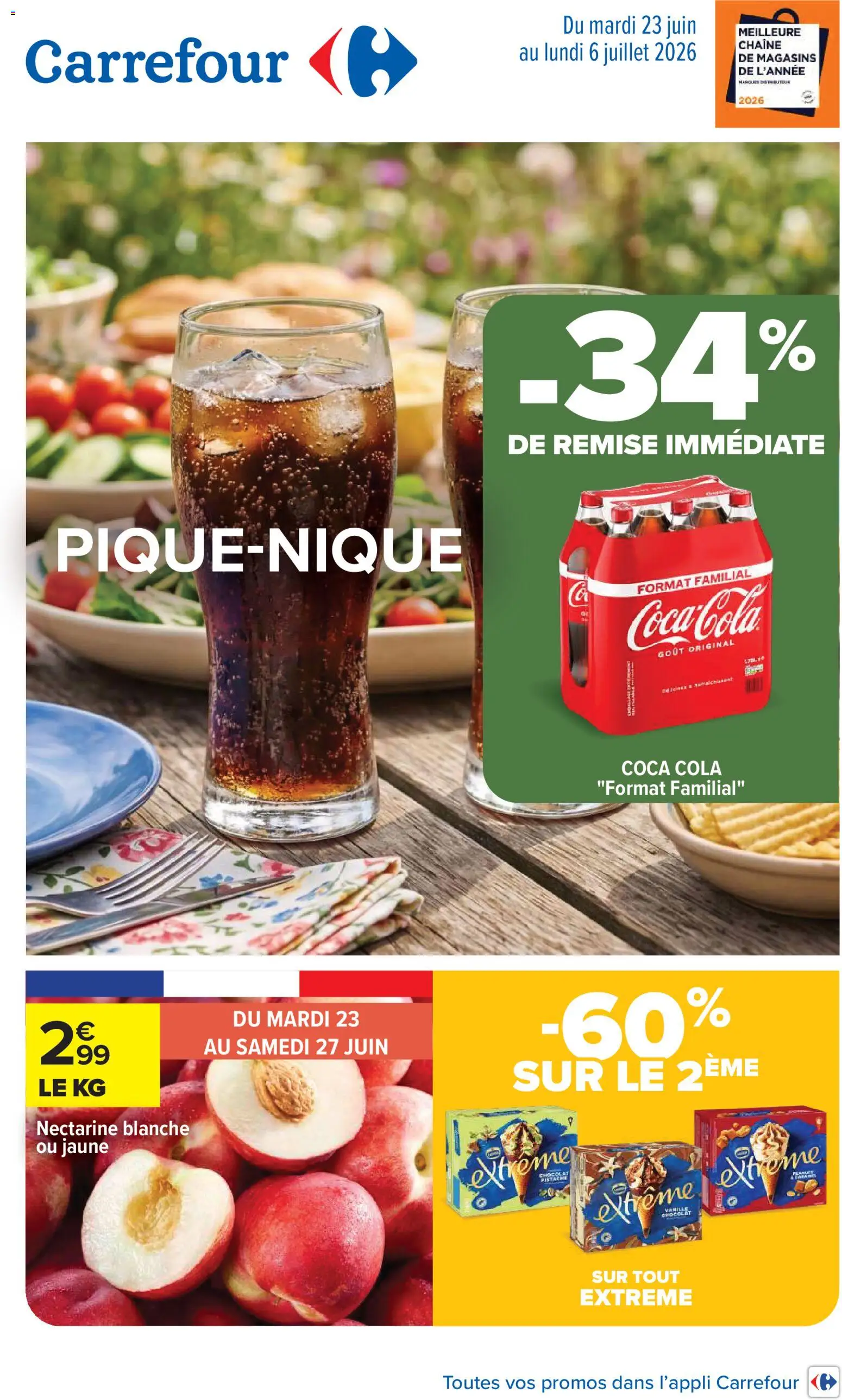 Prévisualisation de Carrefour catalogue du magasin Carrefour formulaire valide 23/06/2026