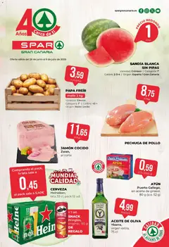 Vista previa del folleto de la tienda Spar válido desde el 26/06/2026 
