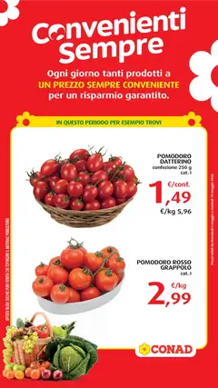 Anteprima dell'opuscolo Conad volantino Convenienti Sempre dal negozio Conad valido da 06/05/2026