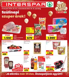 Interspar - Interspar akciós újság megtekintése, amely érvényes 2026.06.04.-től
