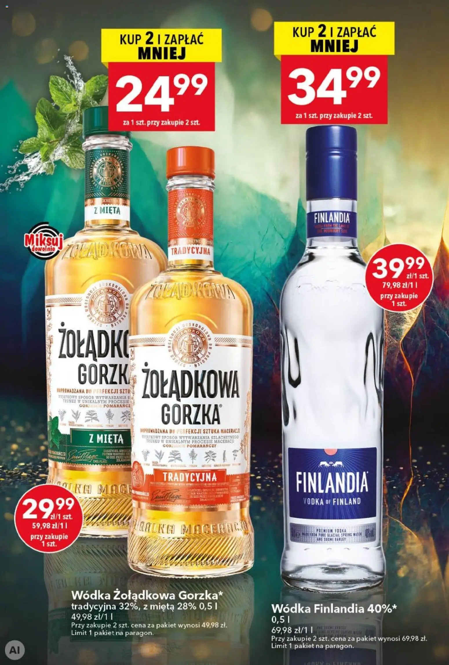 Pogląd gazetki "Lewiatan gazetka - Alkohole" ze sklepu Lewiatan ważnej od 17.09.2026