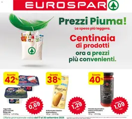 Anteprima dell'opuscolo Eurospar volantino Padova dal negozio Eurospar valido da 17/09/2026