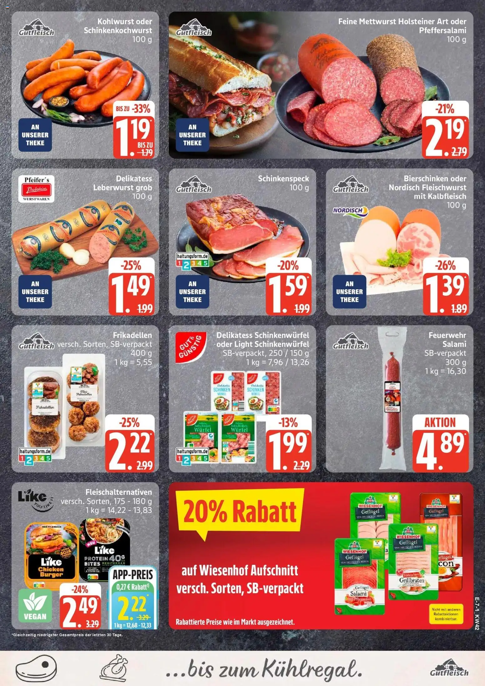 Vorschau von dem Prospekt des Geschäftes Edeka, gültig ab dem 12.10.2026