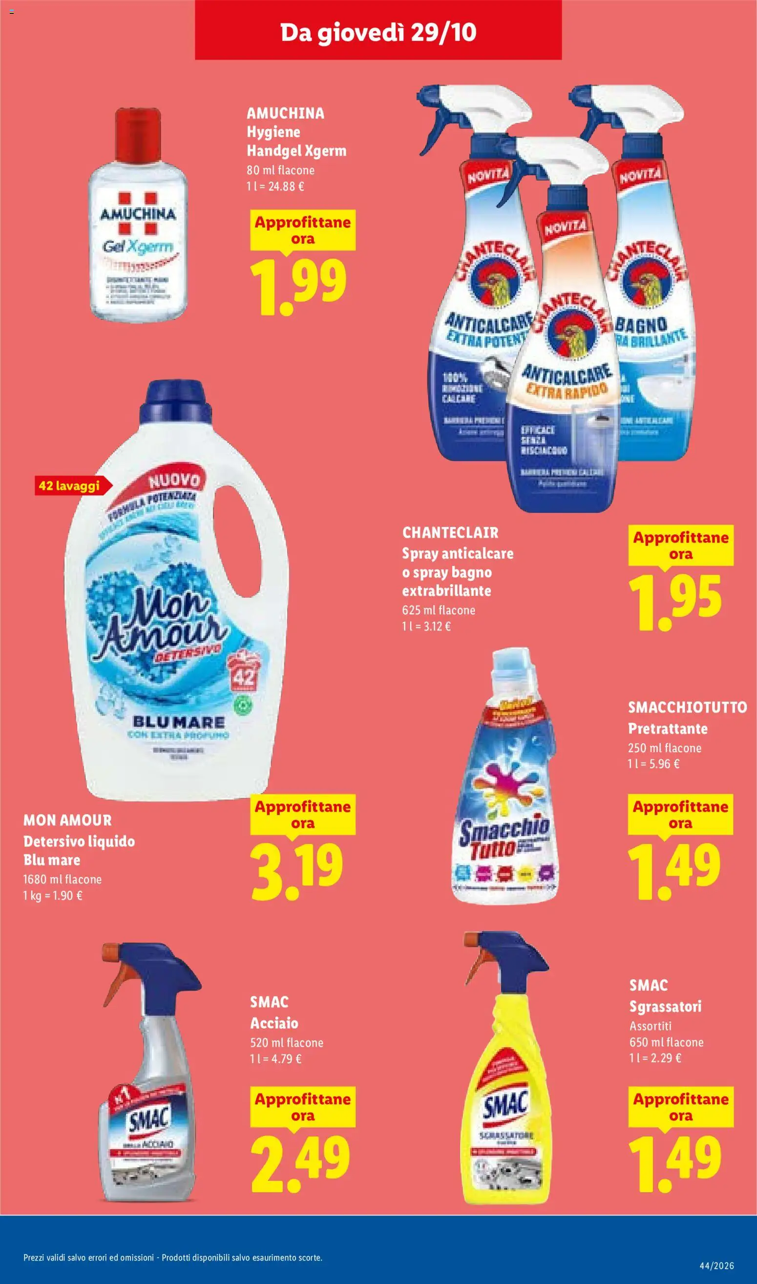 Anteprima dell'opuscolo Lidl volantino Sicilia dal negozio Lidl valido da 29/10/2026 - Bagno, Anticalcare