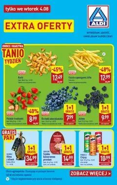 Pogląd gazetki "Aldi gazetka - Extra oferta" ze sklepu Aldi ważnej od 04.08.2026