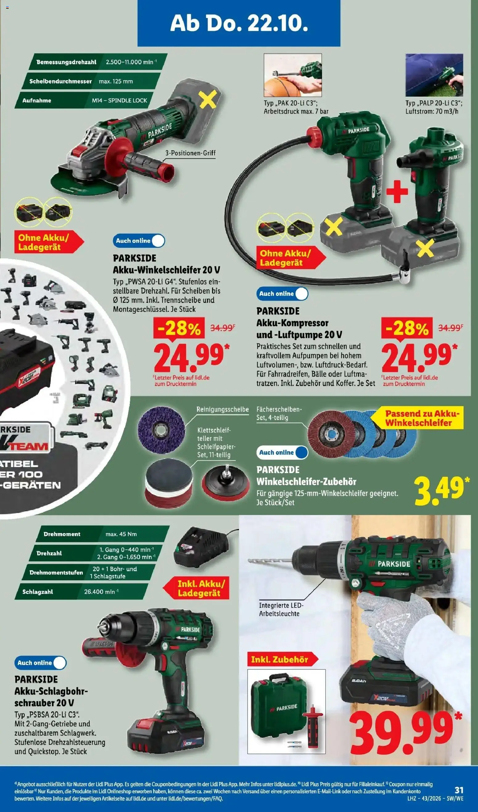 Vorschau von dem Prospekt des Geschäftes Lidl, gültig ab dem 19.10.2026