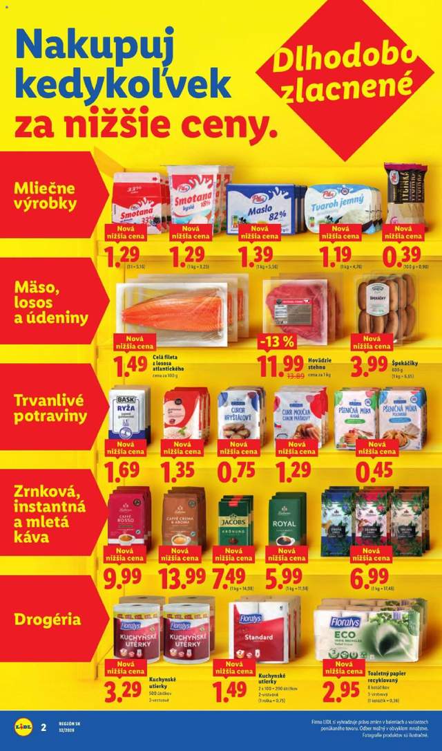 Nový Lidl leták od 03.08.