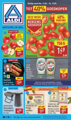 Voorbeeld van Aldi folder week 20 van winkel Aldi geldig vanaf 11-05-2026