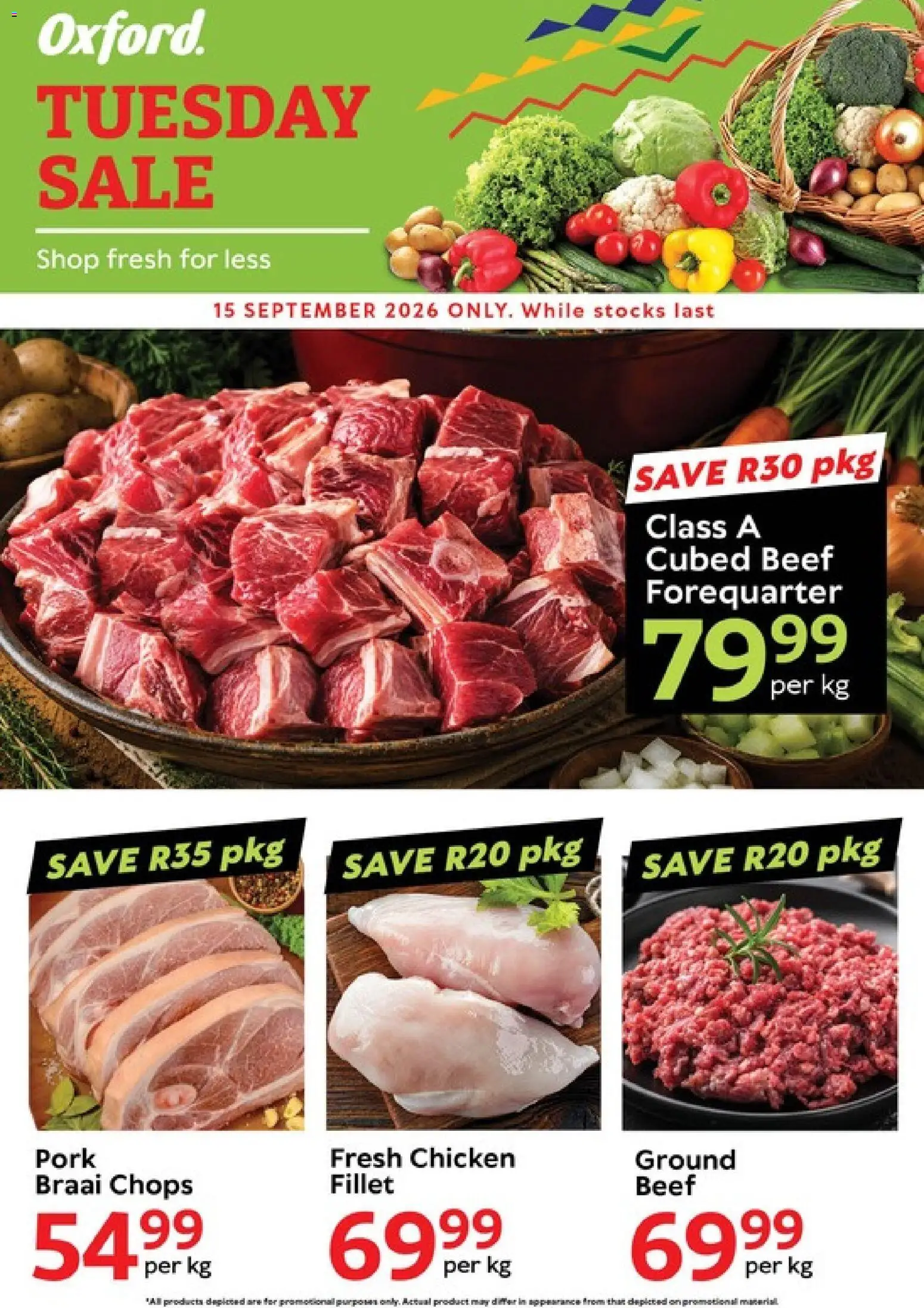 Preview of Oxford Freshmarket flyer valid from 15/09/2026