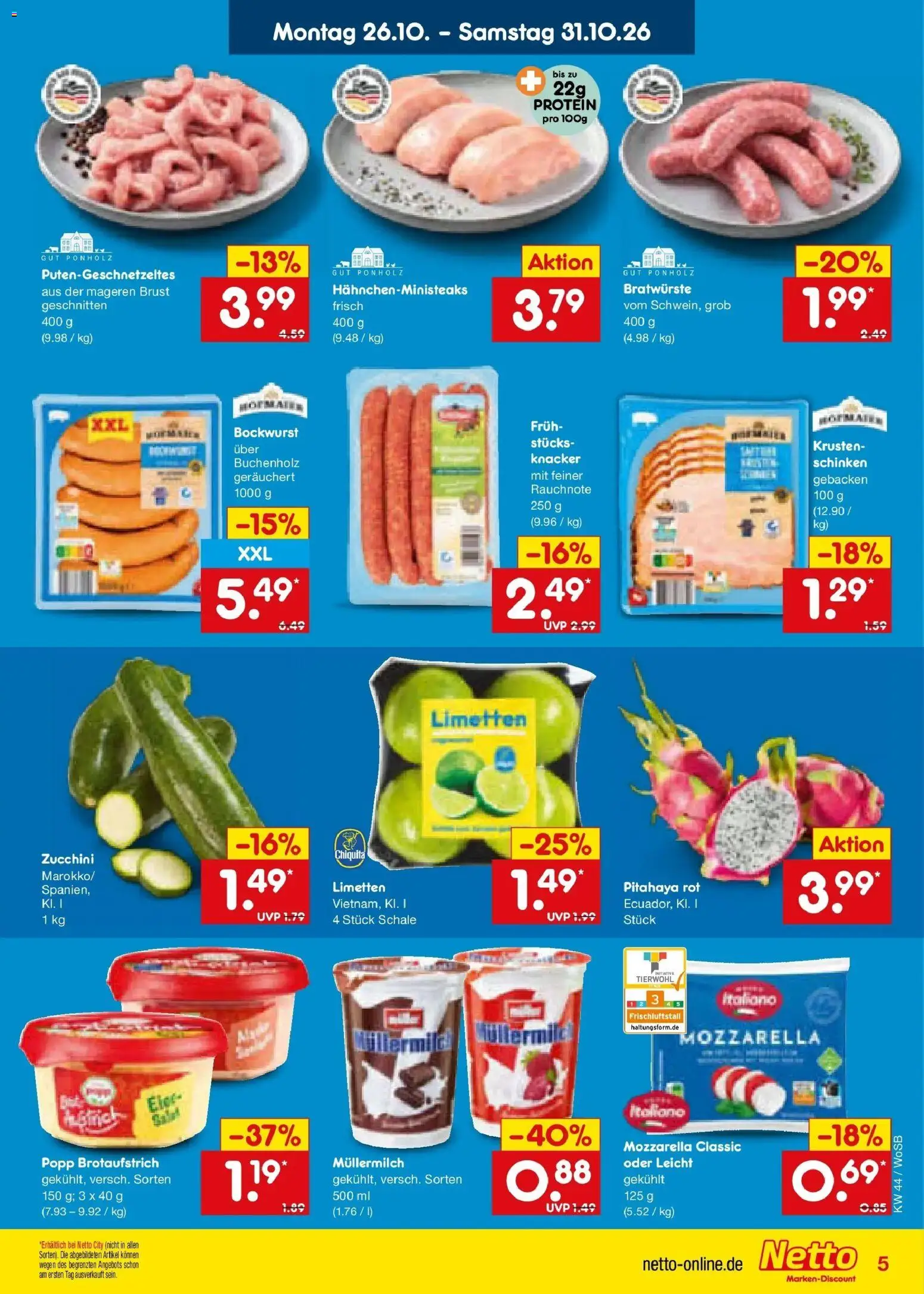 Vorschau von dem Prospekt des Geschäftes Netto Marken-Discount, gültig ab dem 26.10.2026