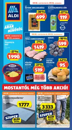 Aldi - Aldi akciós újság megtekintése, amely érvényes 2026.09.10.-től