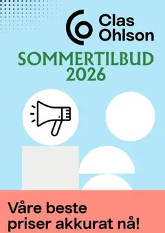 Forhåndsvis Clas Ohlson kundeavis fra butikk Clas Ohlson gyldig fra 15/07/2026