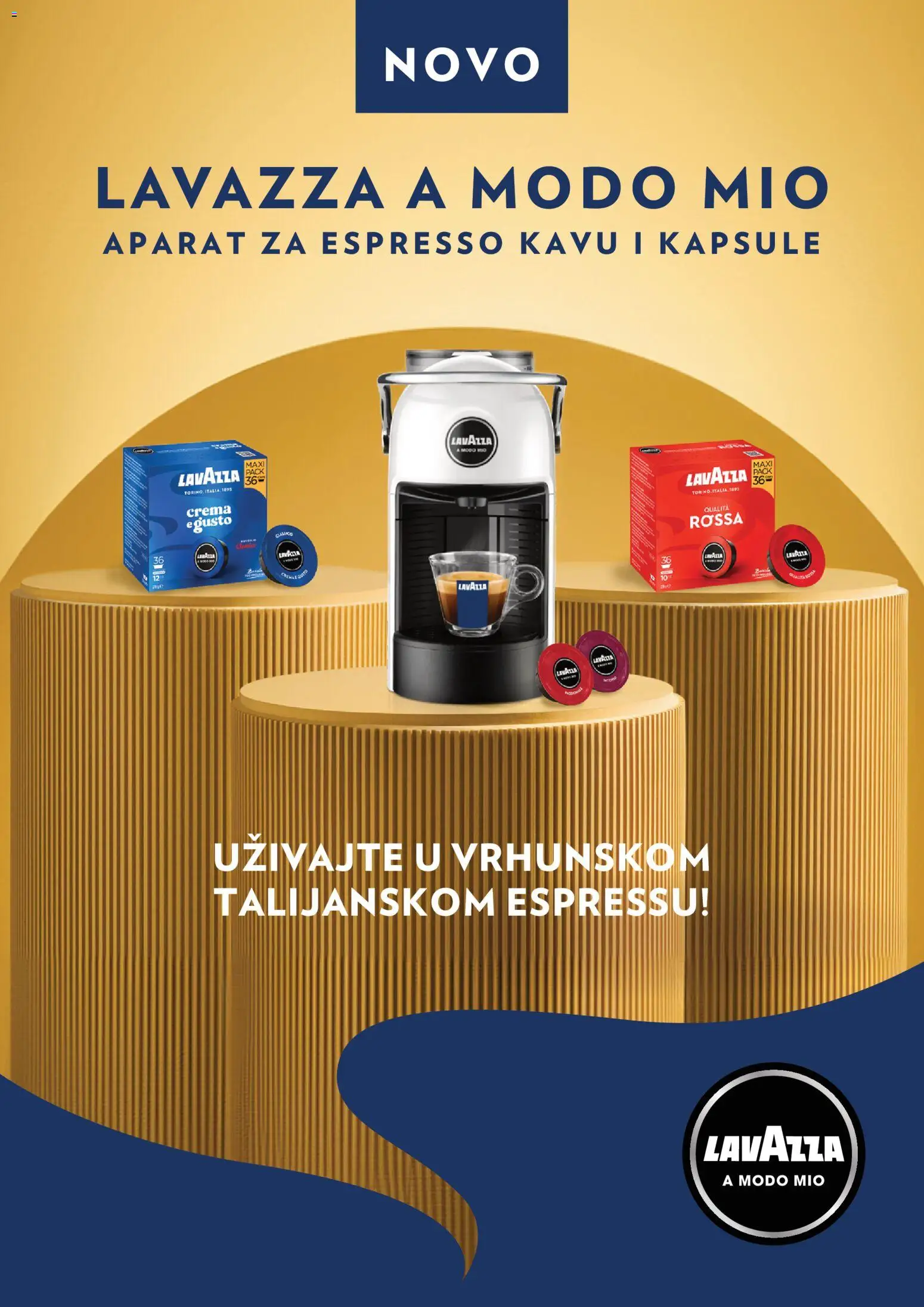 Pregled letka Lavazza a modo mio trgovine ORBICO d.o.o. vrijedi od 01.08.2026