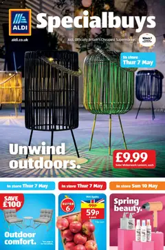 Preview of Aldi Aldi - Weekly offers UK Specialbuys valid from 07/05/2026