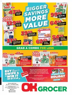 Preview of OK Foods flyer valid from 24/07/2026