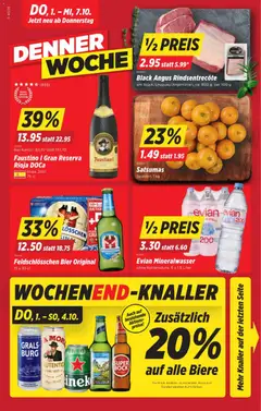 Vorschau des Merkblatts Denner aktionen vom Shop Denner gültig von 01.10.2026 bis 07.10.2026