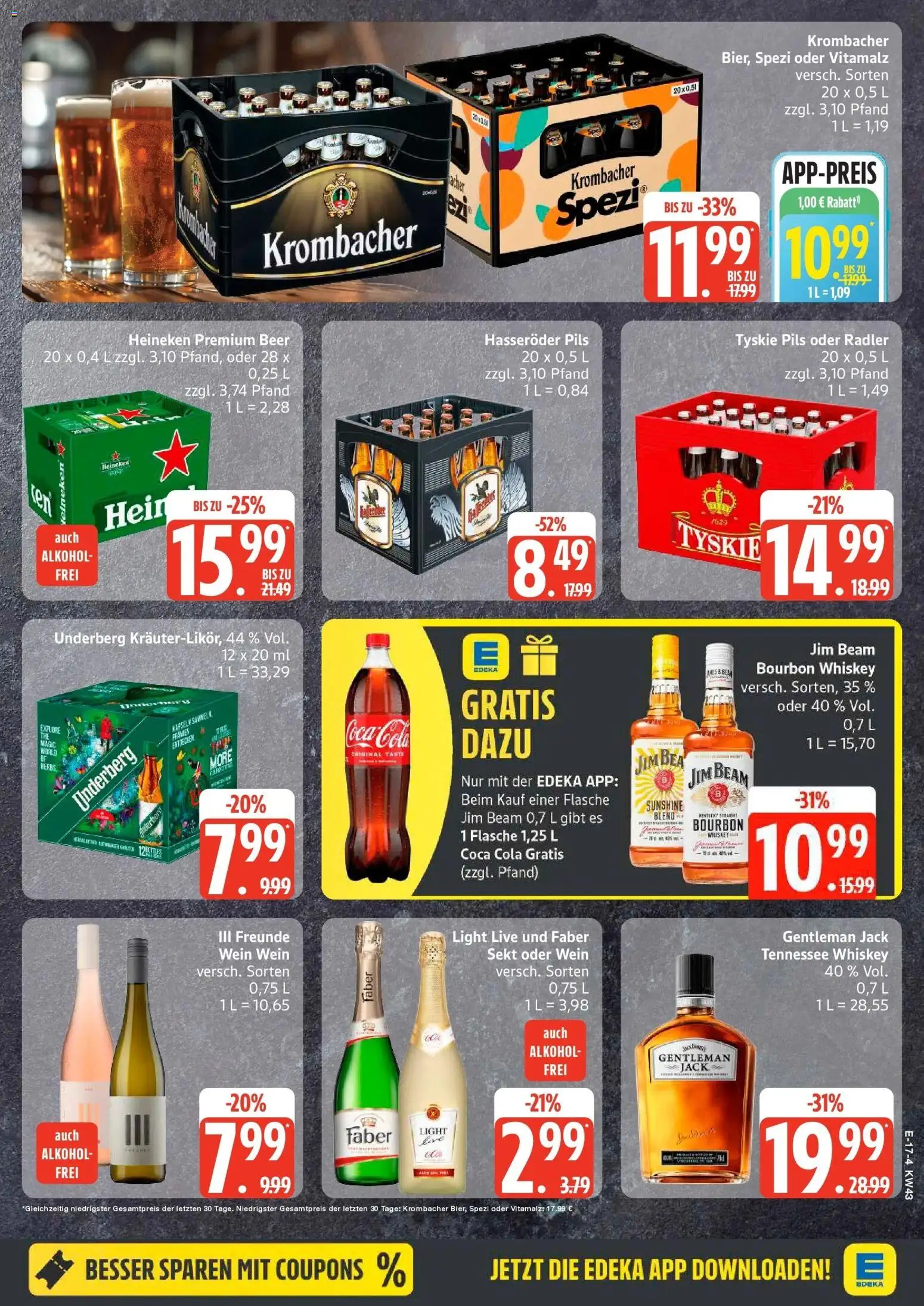 Vorschau von dem Prospekt des Geschäftes Edeka, gültig ab dem 19.10.2026