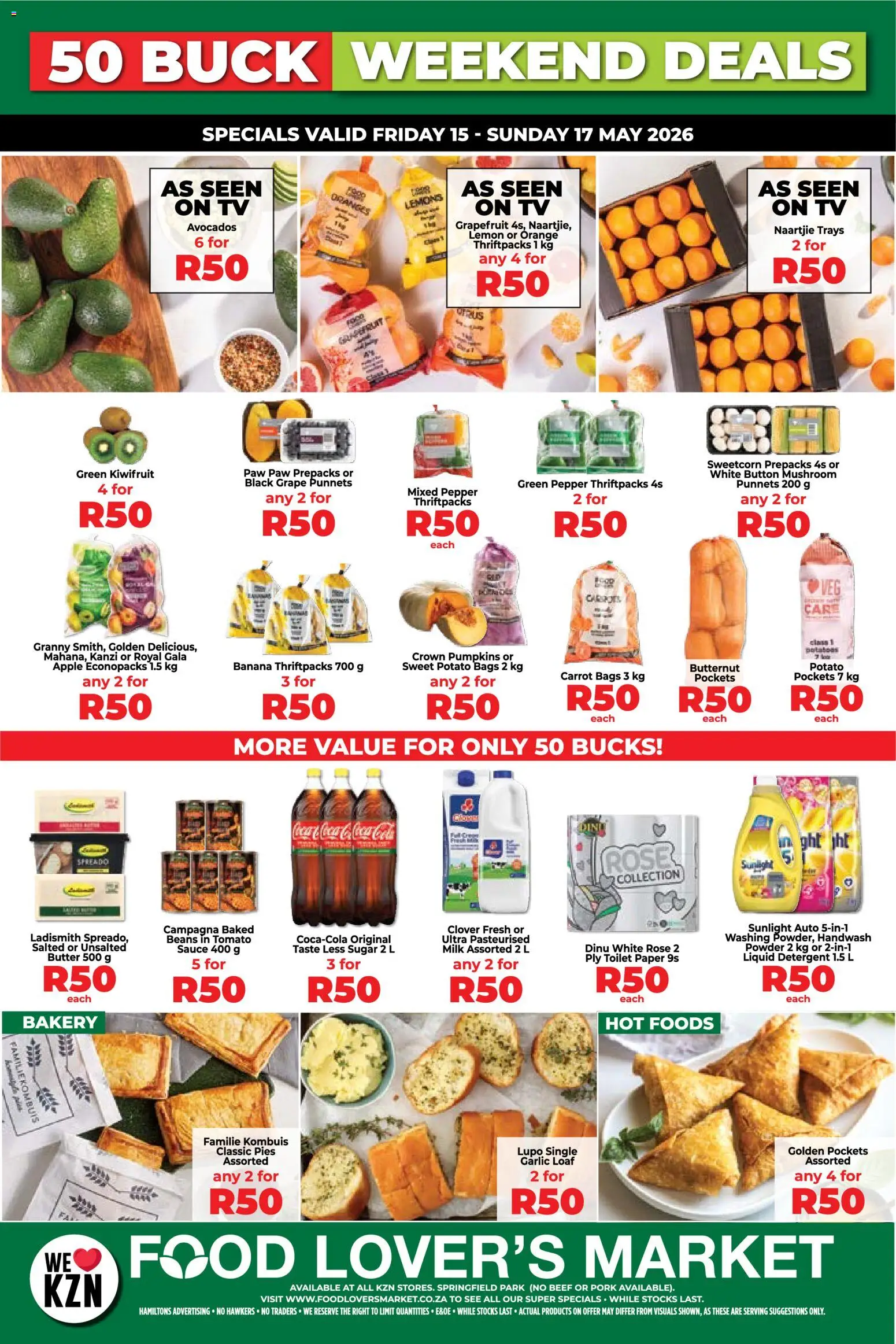 Preview of Food Lover's Market flyer valid from 15/05/2026