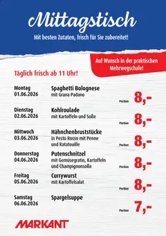 Vorschau von dem Prospekt des Geschäftes Markant, gültig ab dem 01.06.2026