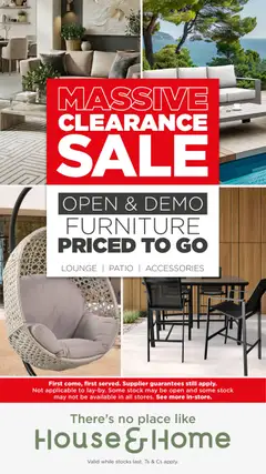 Preview of House and Home flyer valid from 20/04/2026