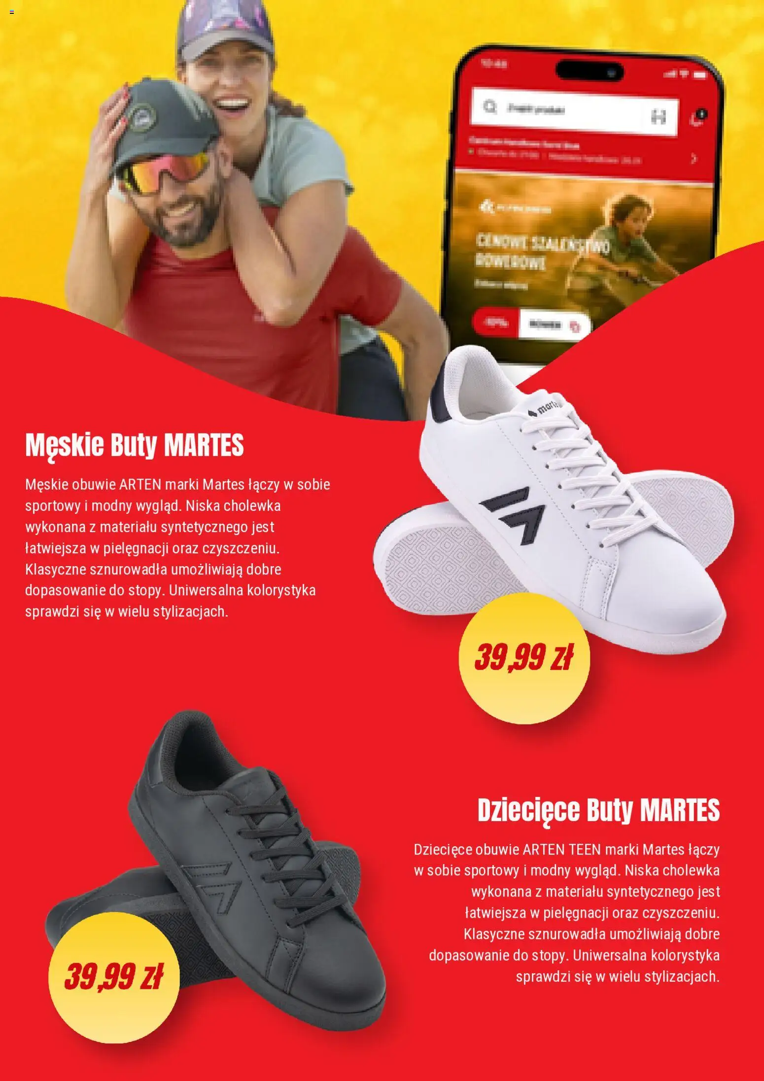 Pogląd gazetki "Martes sport promocje" ze sklepu Martes sport ważnej od 08.10.2026 - Buty