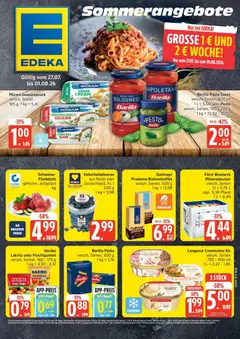 Vorschau von dem Prospekt des Geschäftes Edeka, gültig ab dem 27.07.2026