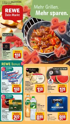 Vorschau von dem Prospekt des Geschäftes Rewe, gültig ab dem 03.08.2026