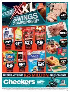 Preview of Checkers flyer valid from 08/06/2026