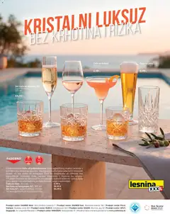 Pregled letka Lesnina Kristalni luksuz bez krhotina i rizika trgovine Lesnina vrijedi od 01.07.2026