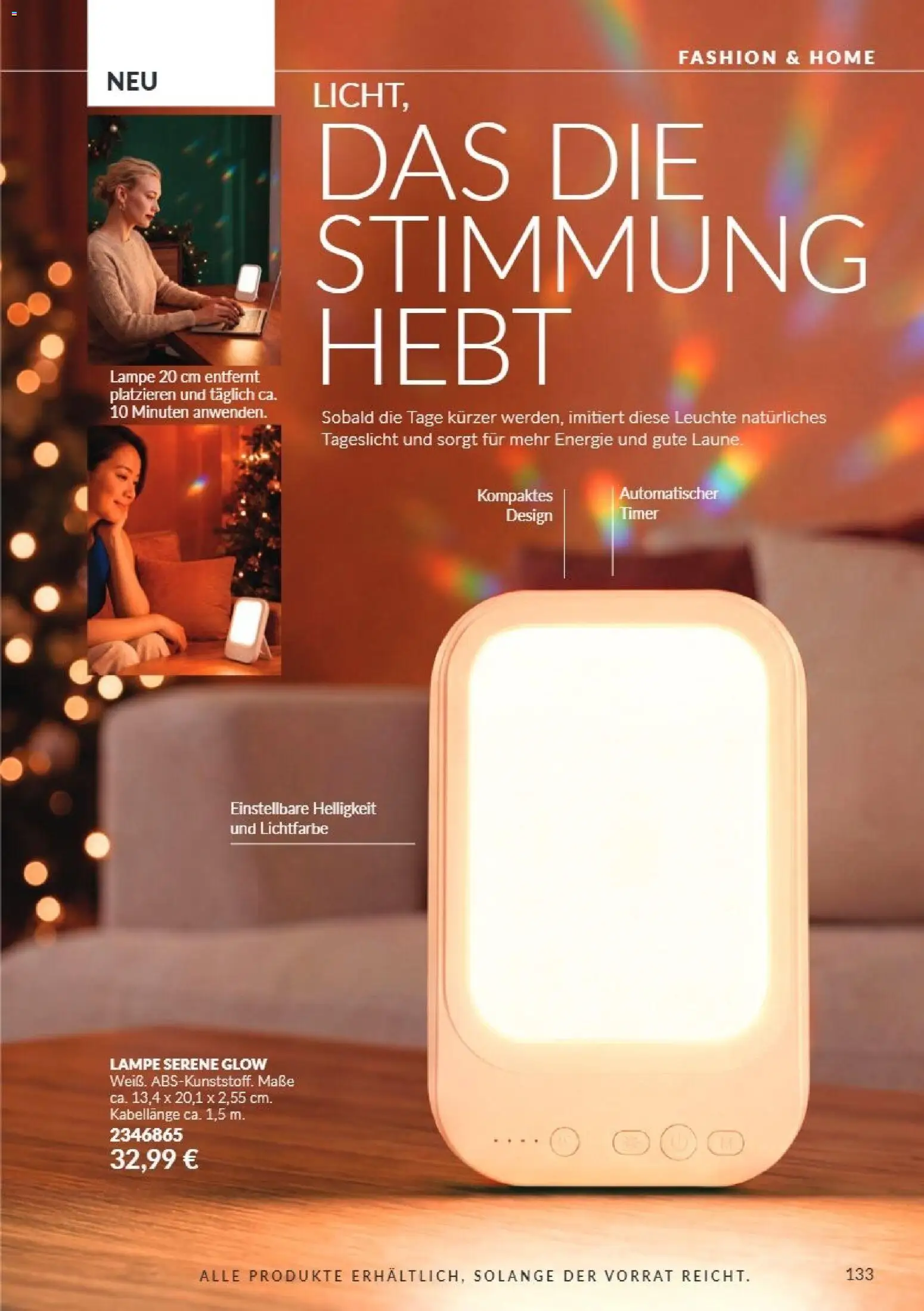 Vorschau von dem Prospekt des Geschäftes Avon, gültig ab dem 01.10.2026 - Lampe