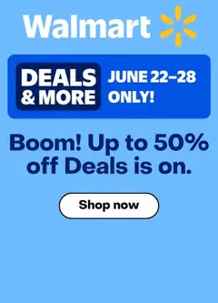 Preview of Walmart weekly ads valid from 06/22/2026