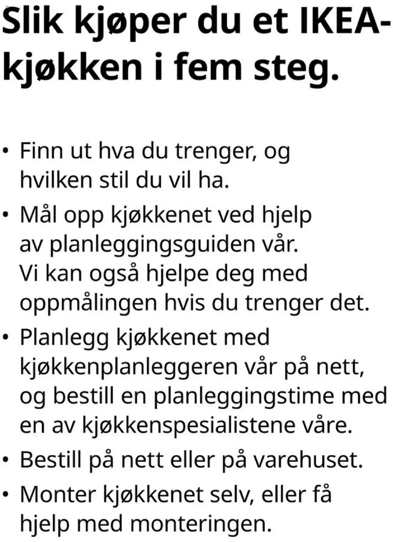 Forhåndsvis Kjøkken 2025 fra butikk IKEA gyldig fra 22/07/2024