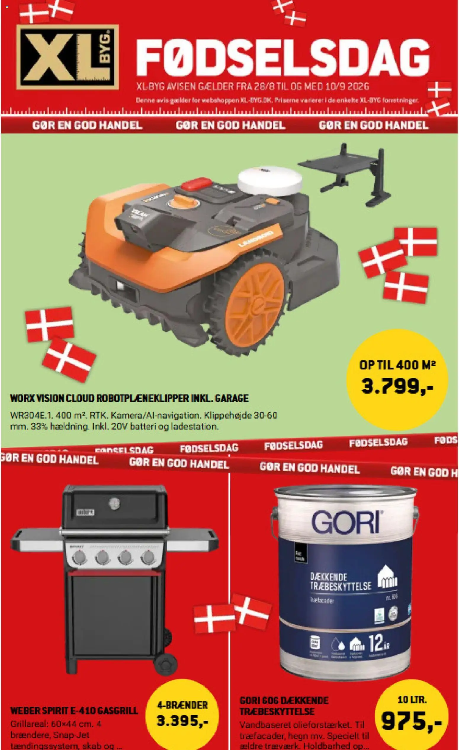Eksempel på tilbudsavis XL-BYG - Tilbudsavis fra butik XL-BYG gyldig fra 28/08/2026