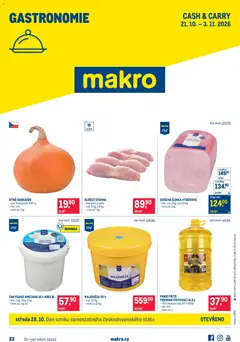 Náhled nabídky: Makro Makro leták - Gastronomie platný od 21.10.2026