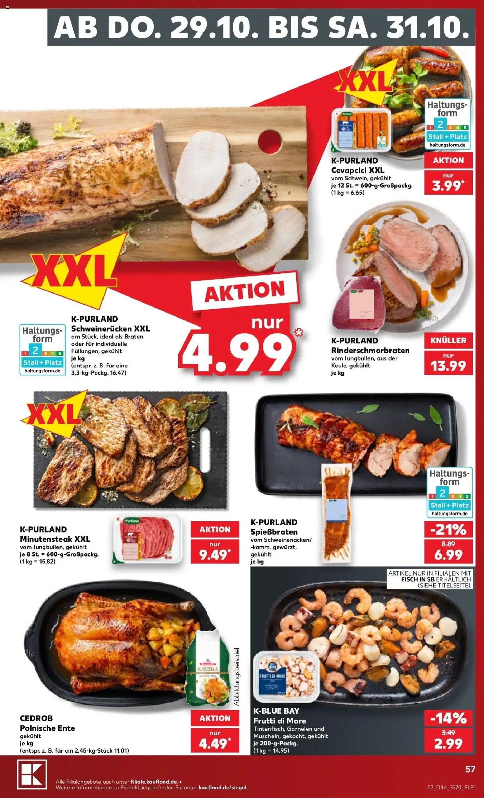 Vorschau von dem Prospekt des Geschäftes Kaufland, gültig ab dem 26.10.2026