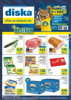 Vorschau von dem Prospekt des Geschäftes Diska, gültig ab dem 12.10.2026