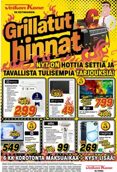 Kaupan Veikon Kone Veikon Kone tarjoukset esikatselu, voimassa 18/05/2026
