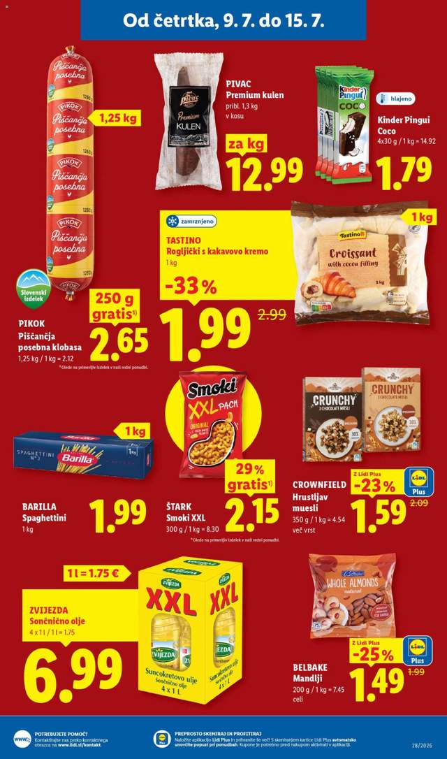Novi Lidl katalog od 09.07.