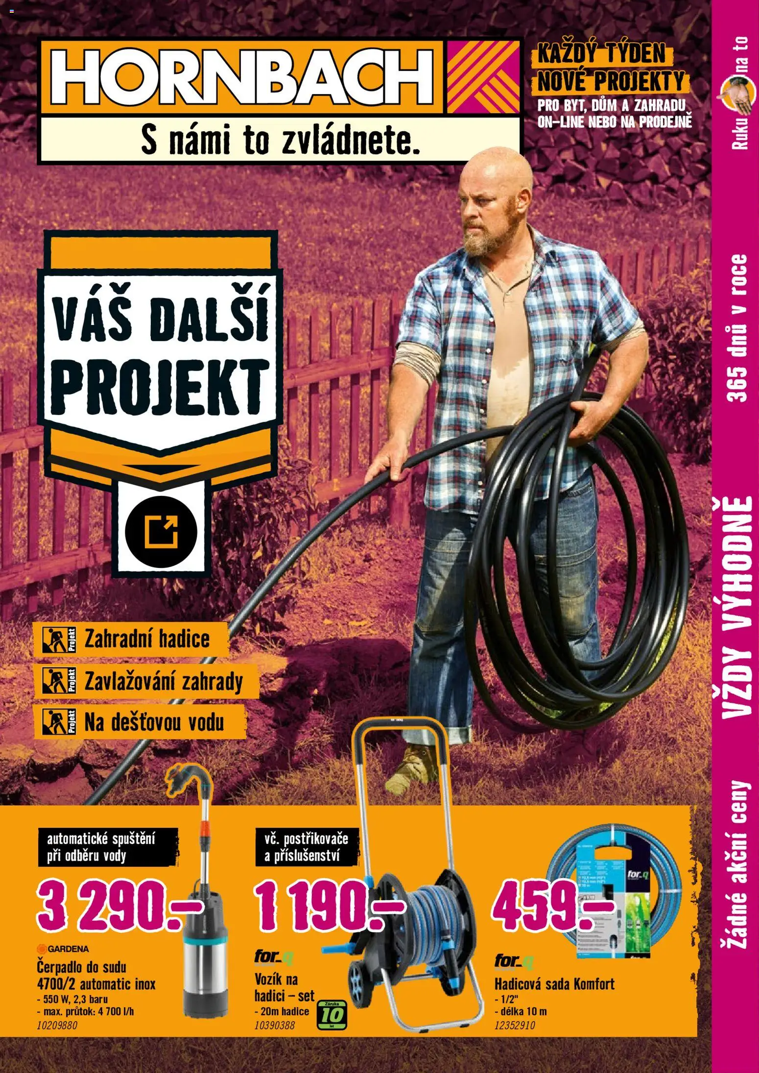 Náhled nabídky: HORNBACH HORNBACH leták - Zavlažování platný od 08.04.2026