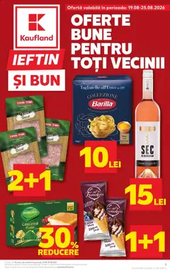 Previzualizarea de cataloage: Kaufland Kaufland Domnesti valabil de la 19.08.2026