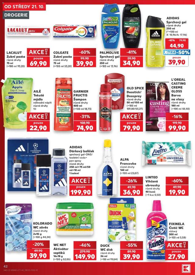 Nový Kaufland leták od 21.10.