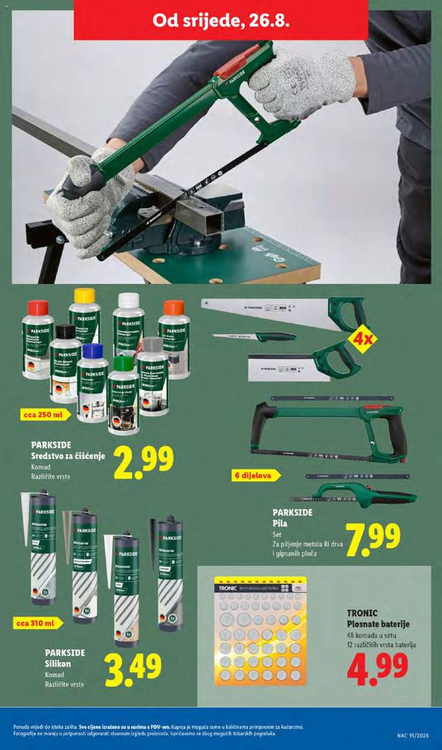 Novi Lidl katalog od 24.08.