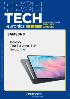 Anteprima dell'opuscolo Euronics volantino Samsung dal negozio Euronics valido da 01/10/2026