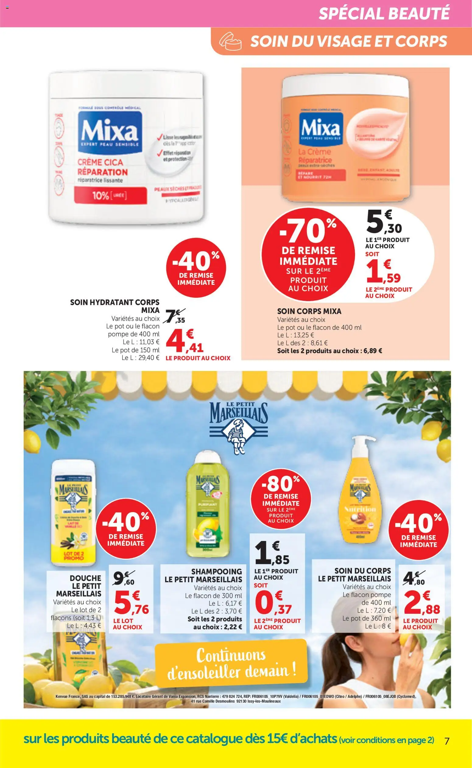 Prévisualisation de bi1 Catalogue la beaute à prix bas du magasin bi1 formulaire valide 01/09/2026 - Douche, Crème, Shampooing, Produits beauté