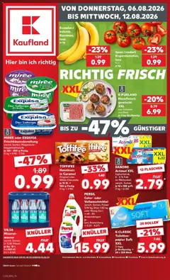 Vorschau von dem Prospekt des Geschäftes Kaufland, gültig ab dem 06.08.2026