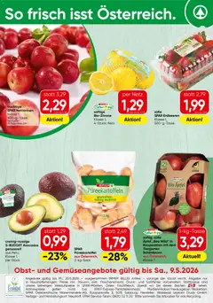Vorschau der Angebote: Spar Spar Obst & Gemüse gültig ab 04.05.2026