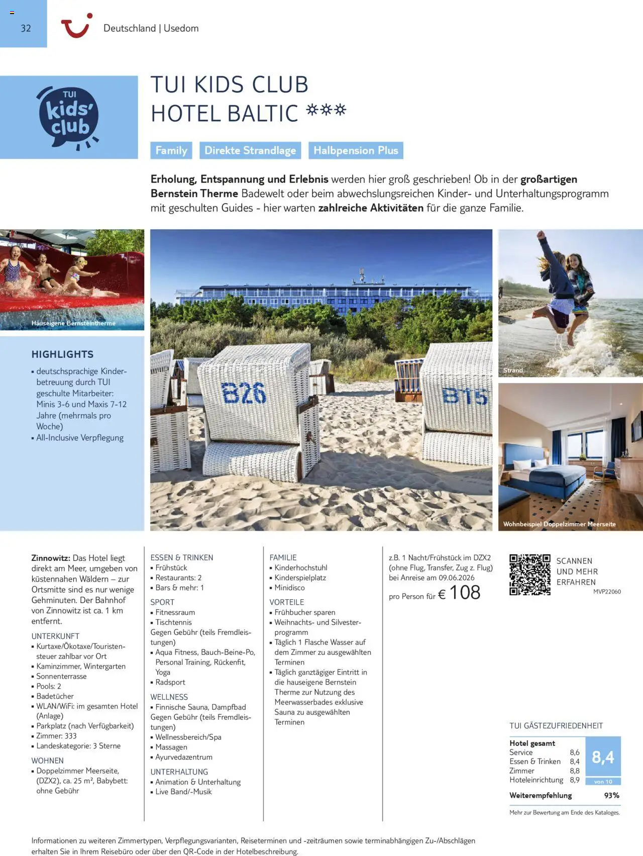 Vorschau von dem Prospekt des Geschäftes TUI, gültig ab dem 01.11.2025 - Wasser, Babybett